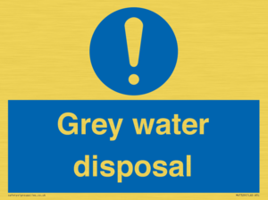 Grey water disposal